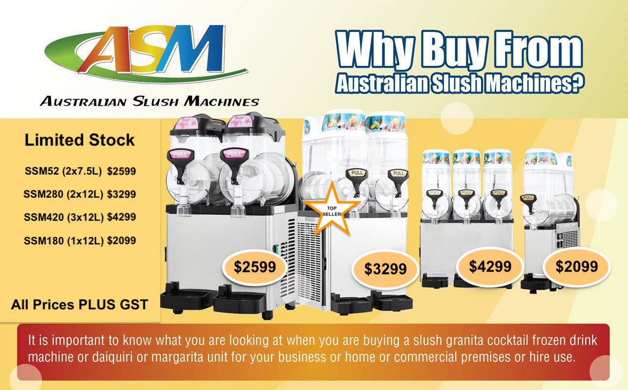 Australian Slush Machines ICETRO Australia
